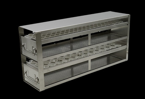 laboratory freezer rack with drawer for 50ml centrifuge tubes