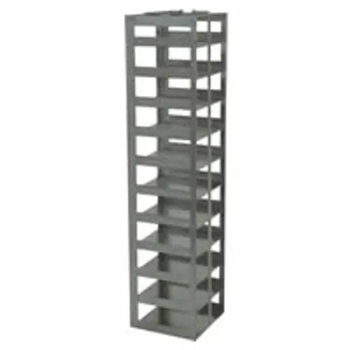 stainless steel stainless steel freezer drawer rack for 96 well pcr tube or plate storage boxes hold up to 12 pcr boxes
