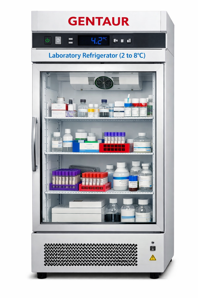 Micro Controller Based Laboratory Refrigerator (Micro Controller Based Laboratory Refrigerator .with capacity of 1500 litres .)