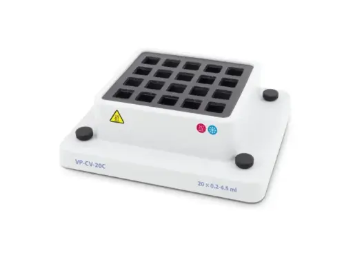 [lab-ks643] Heating block for HB-100, 8 x 50 ml tubes