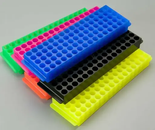 [lab-ks795] 13 mm test tube rack for Grant water baths