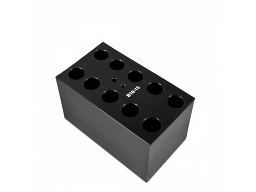 [lab-ks818] Block B10-13, 10x 13/75 mm, for incubator CH3-150